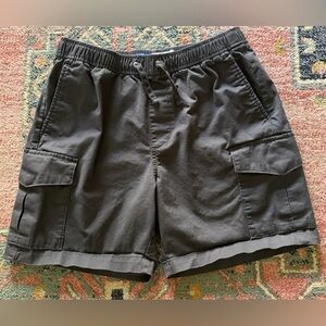 Old Navy Charcoal Relaxed Cargo Shorts
